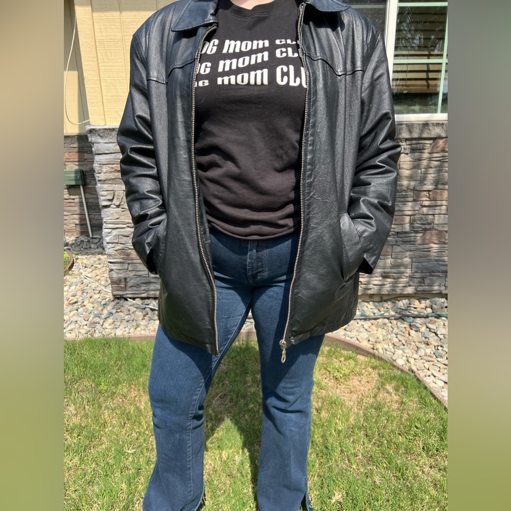 Vintage D.A.N.Y. Leather Jacket (XL)